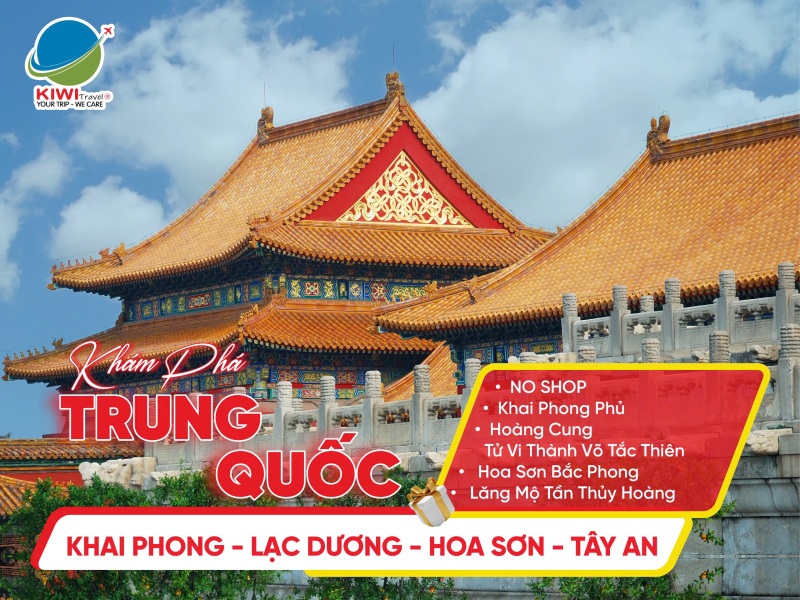 NO SHOP: KHAI PHONG – LẠC DƯƠNG – HOA SƠN – TÂY AN