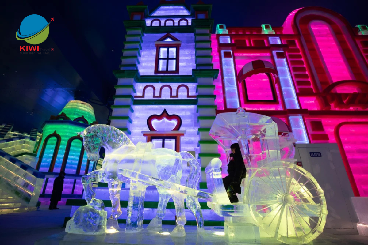 Khám phá thế giới băng tuyết tại Cáp Nhĩ Tân