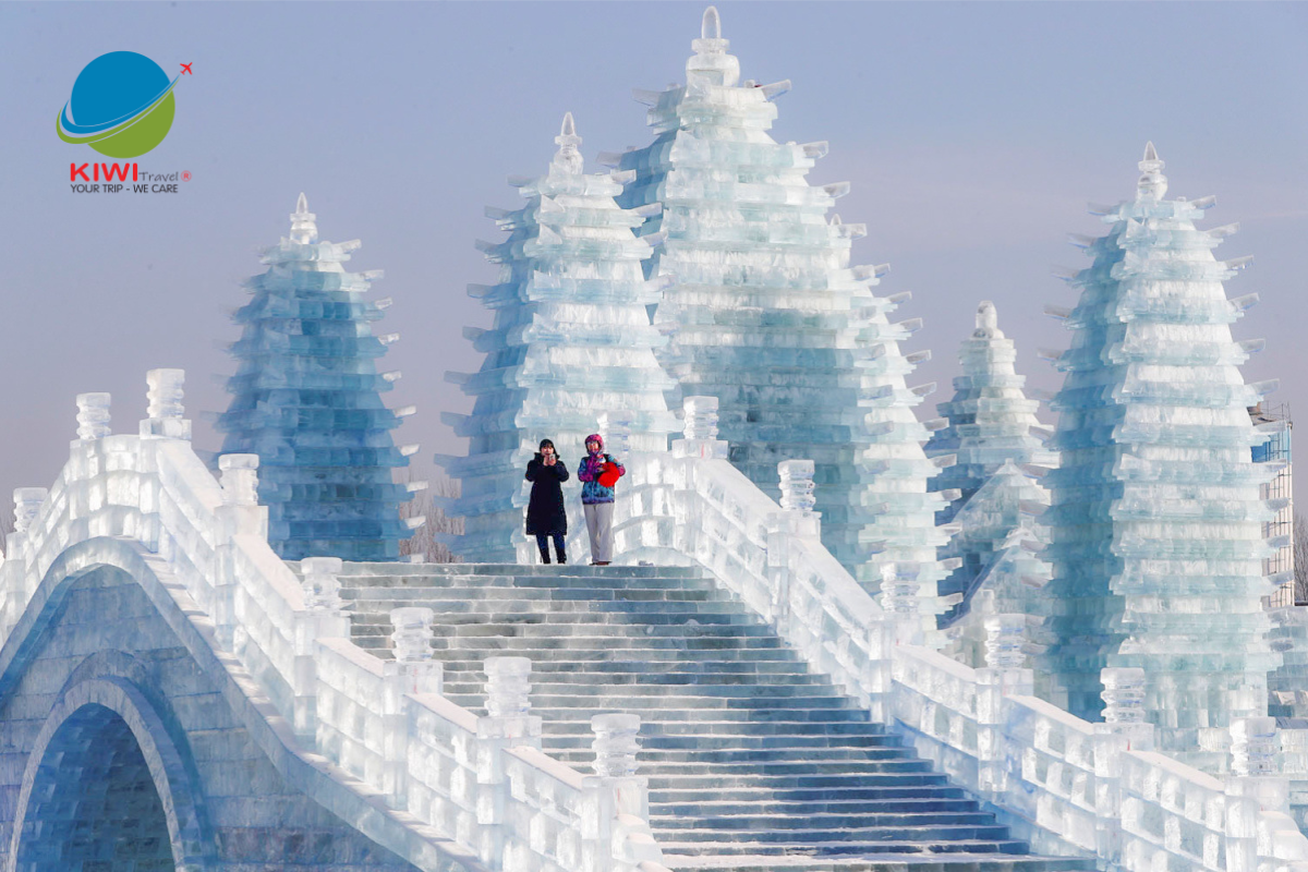 Khám phá thế giới băng tuyết tại Cáp Nhĩ Tân