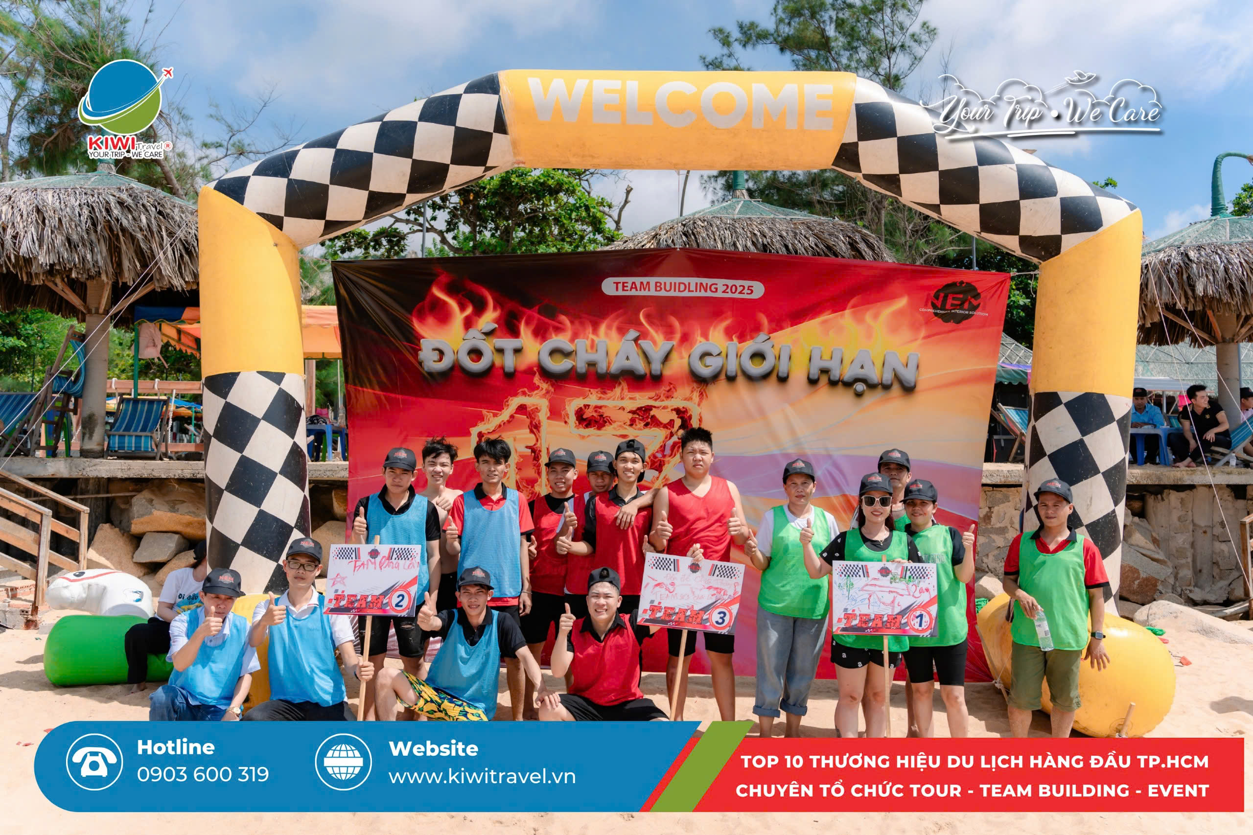 KIWI Trave x NEM | “BURNING BEYOND LIMITS - ĐỐT CHÁY GIỚI HẠN”