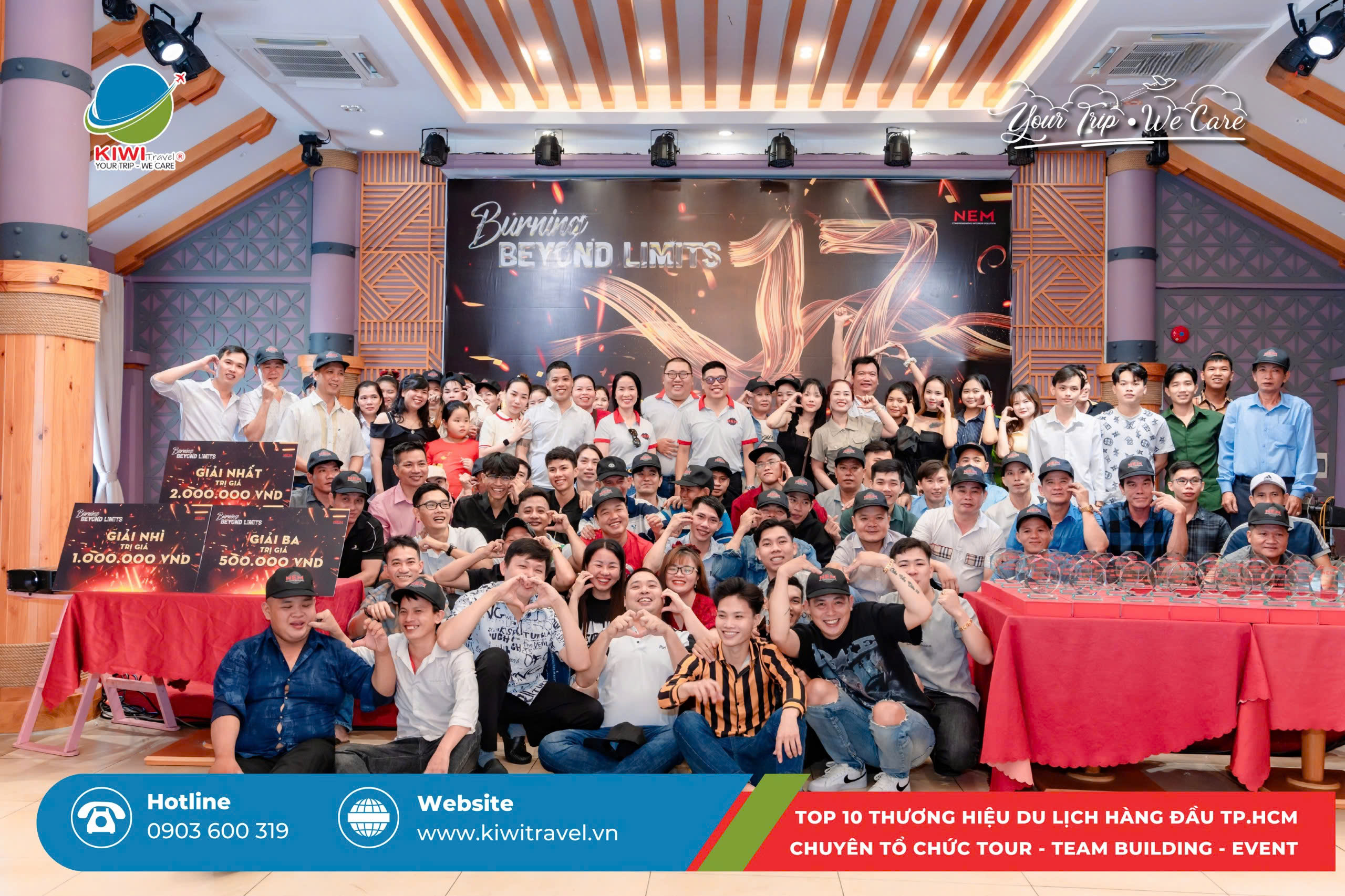 KIWI Trave x NEM | “BURNING BEYOND LIMITS - ĐỐT CHÁY GIỚI HẠN”