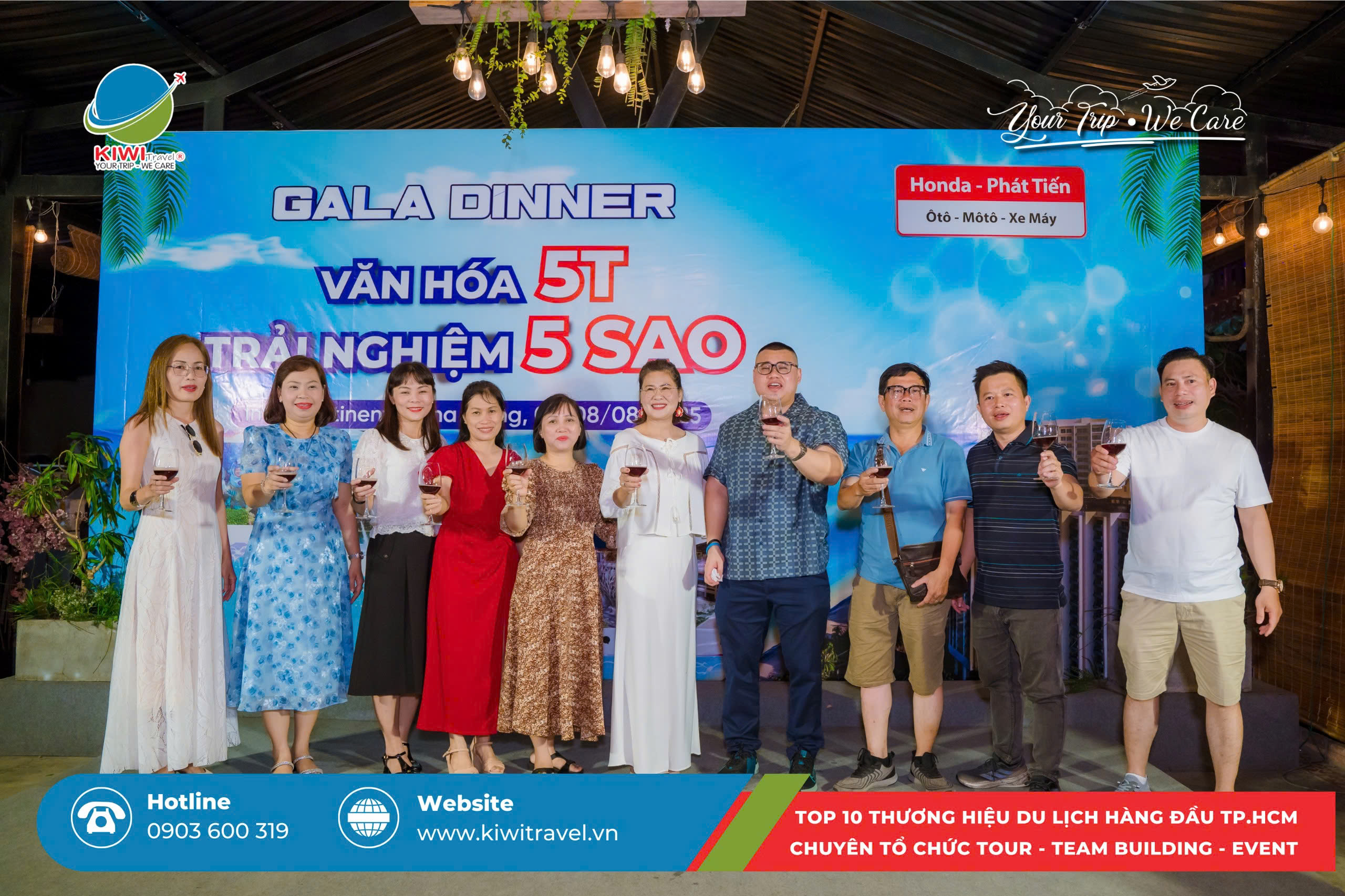 KIWI Travel x PHÁT TIẾN | “VĂN HOÁ 5T, TRẢI NGHIỆM 5 SAO”