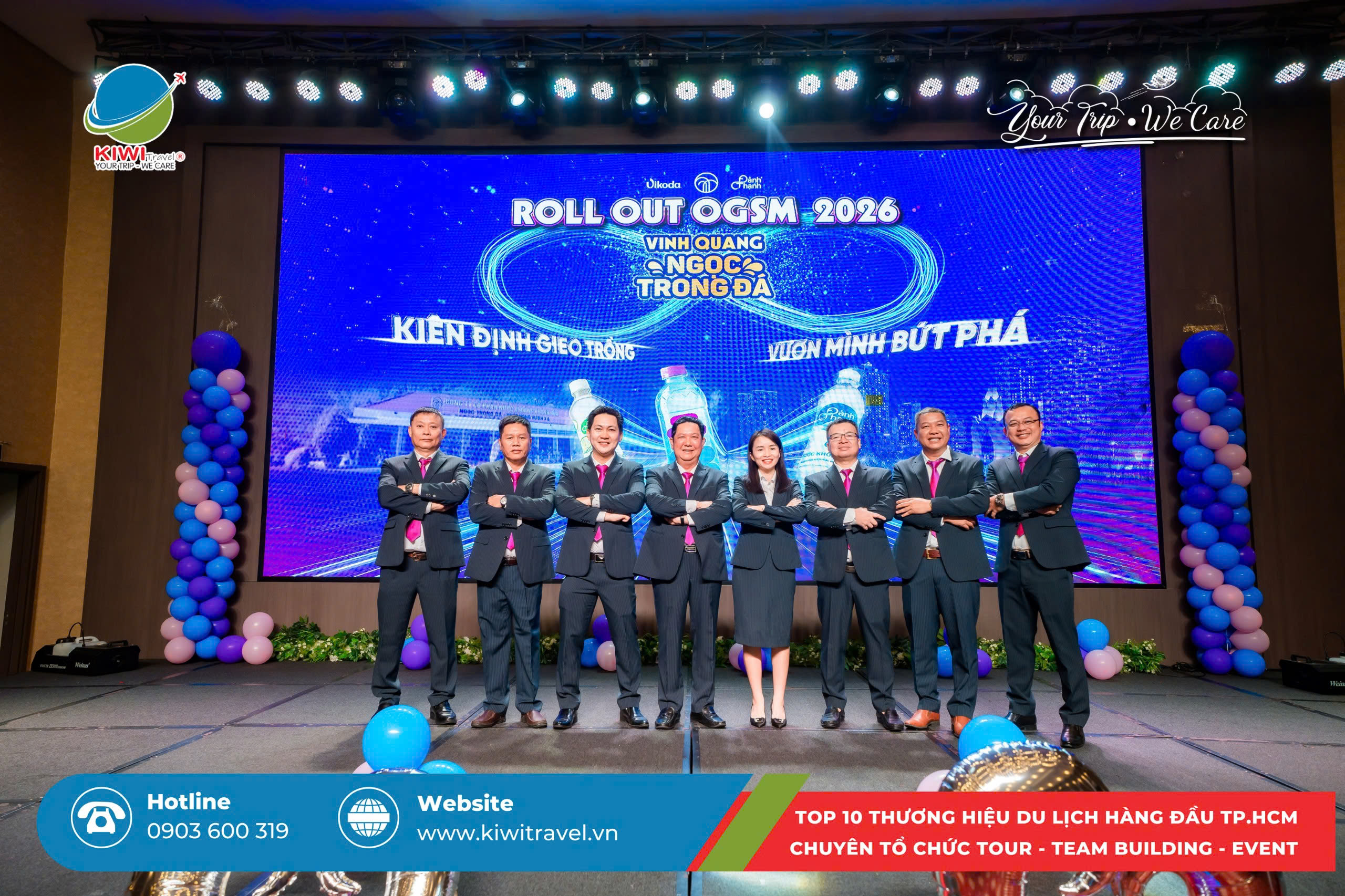 KIWI TRAVEL x VIKODA | “ROLL OUT OGSM - VINH QUANG NGỌC TRONG ĐÁ” 