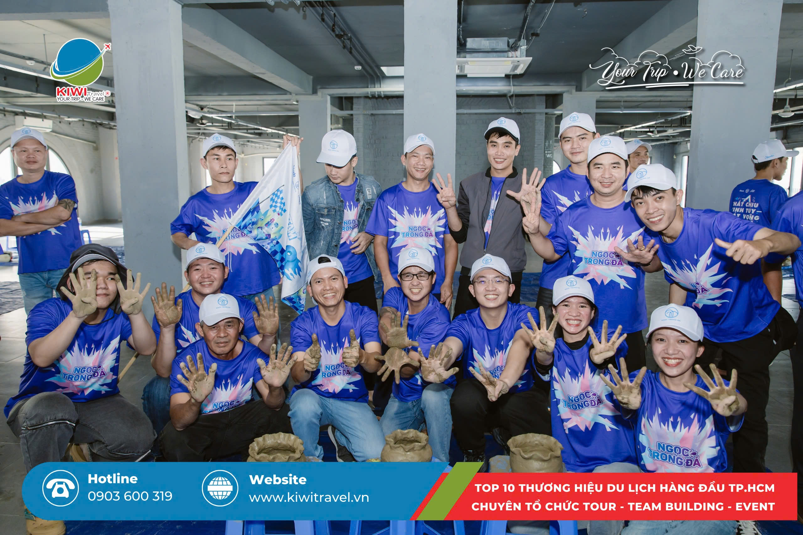 KIWI TRAVEL x VIKODA | TEAMBUILDING: “HÀO KHÍ - NGỌC TRONG ĐÁ”