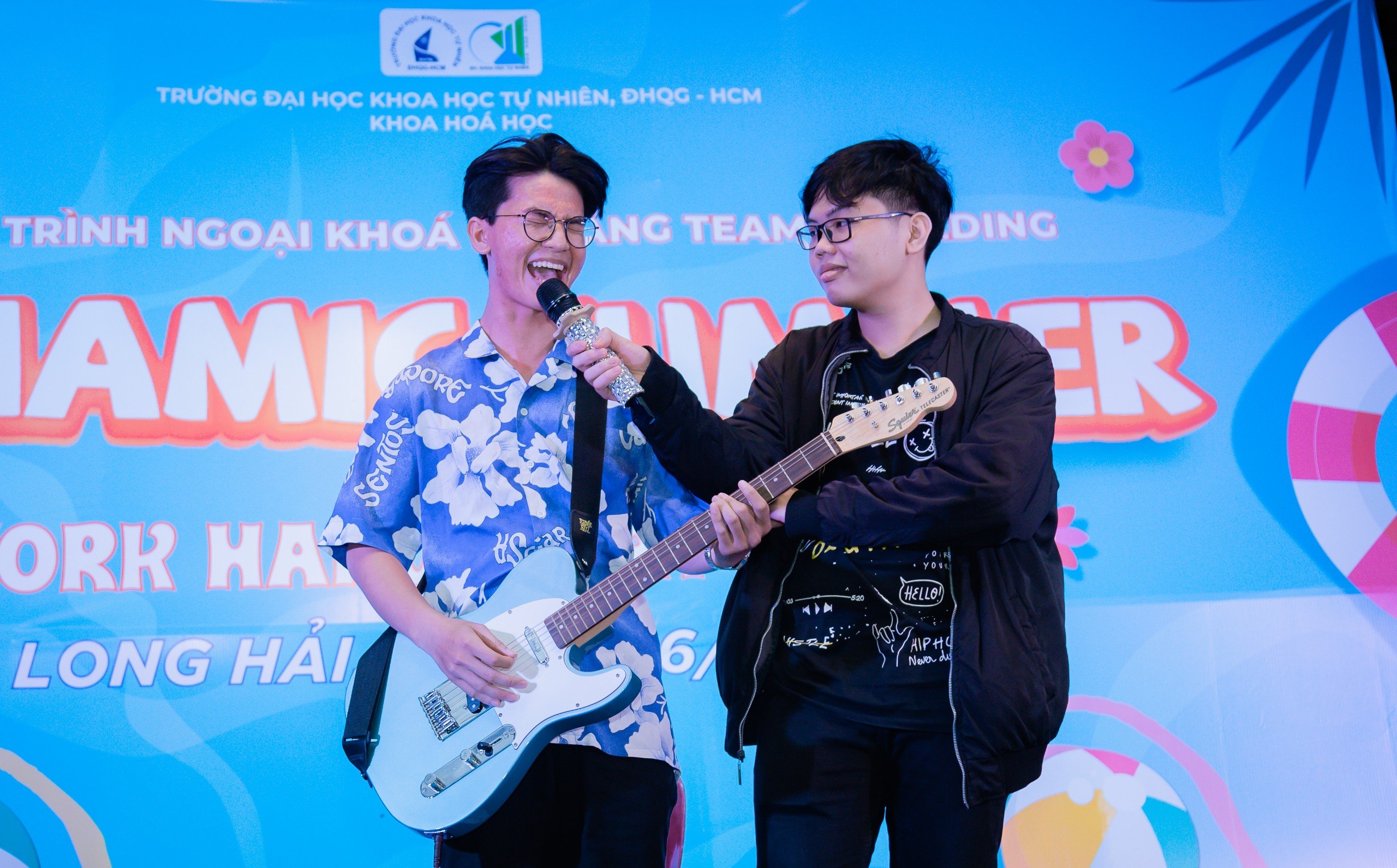 Dynamic summer - work hard, play hard