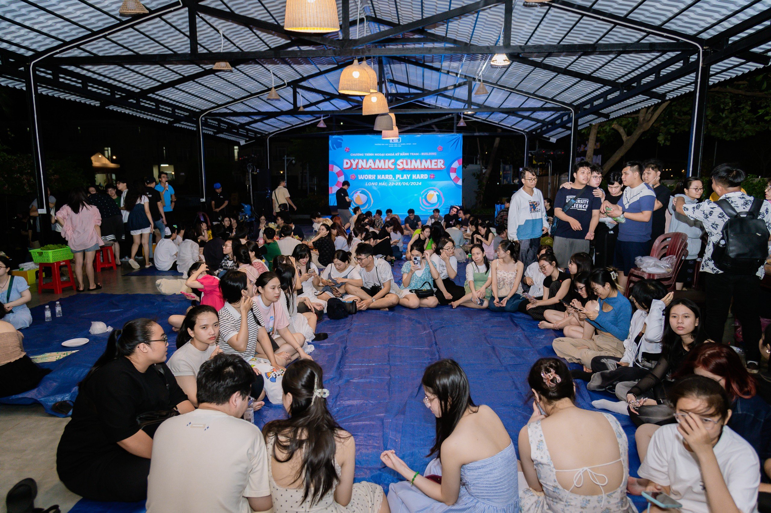 Dynamic summer - work hard, play hard