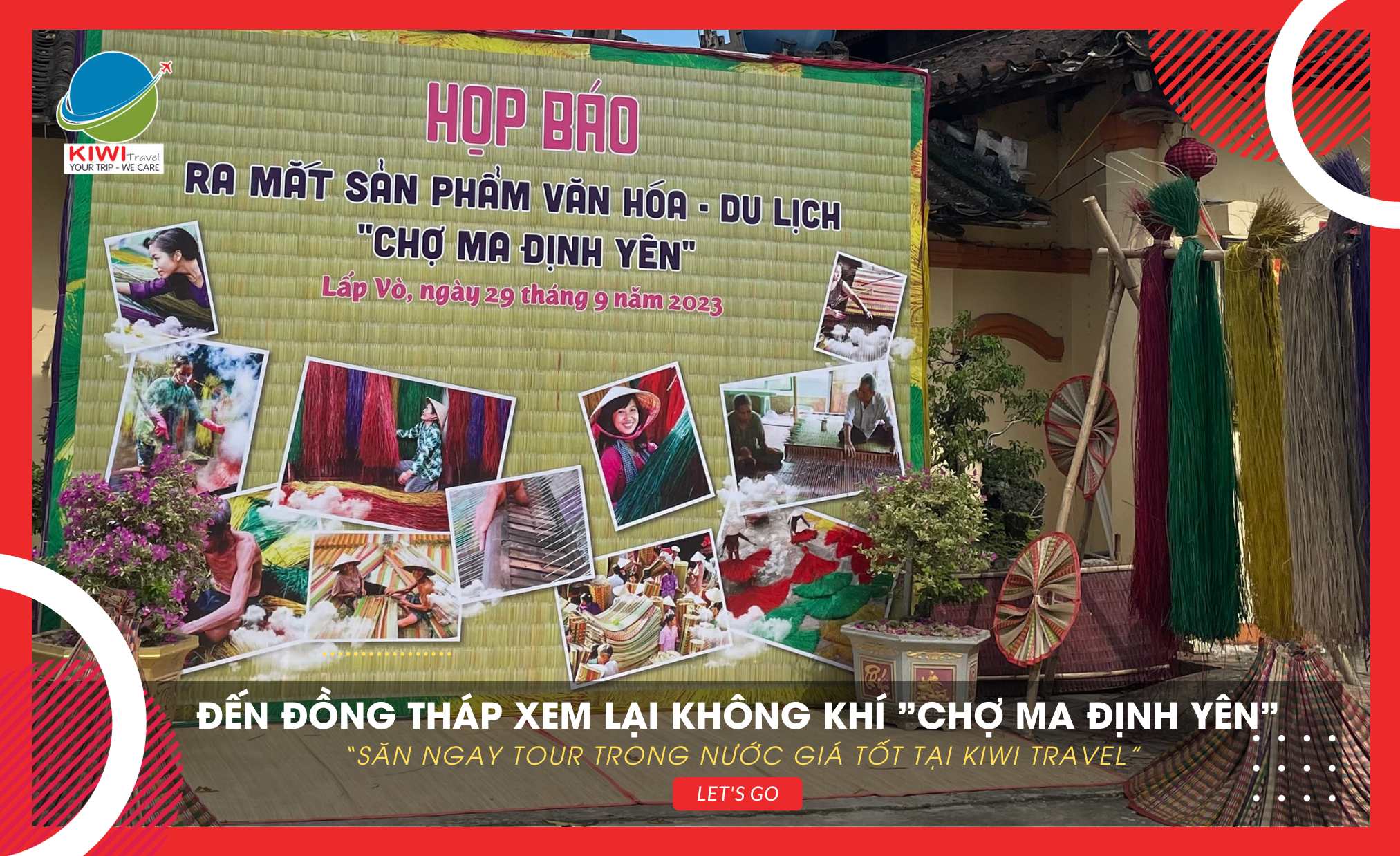 Đến Đồng Tháp xem lại không khí ''chợ ma Định Yên''