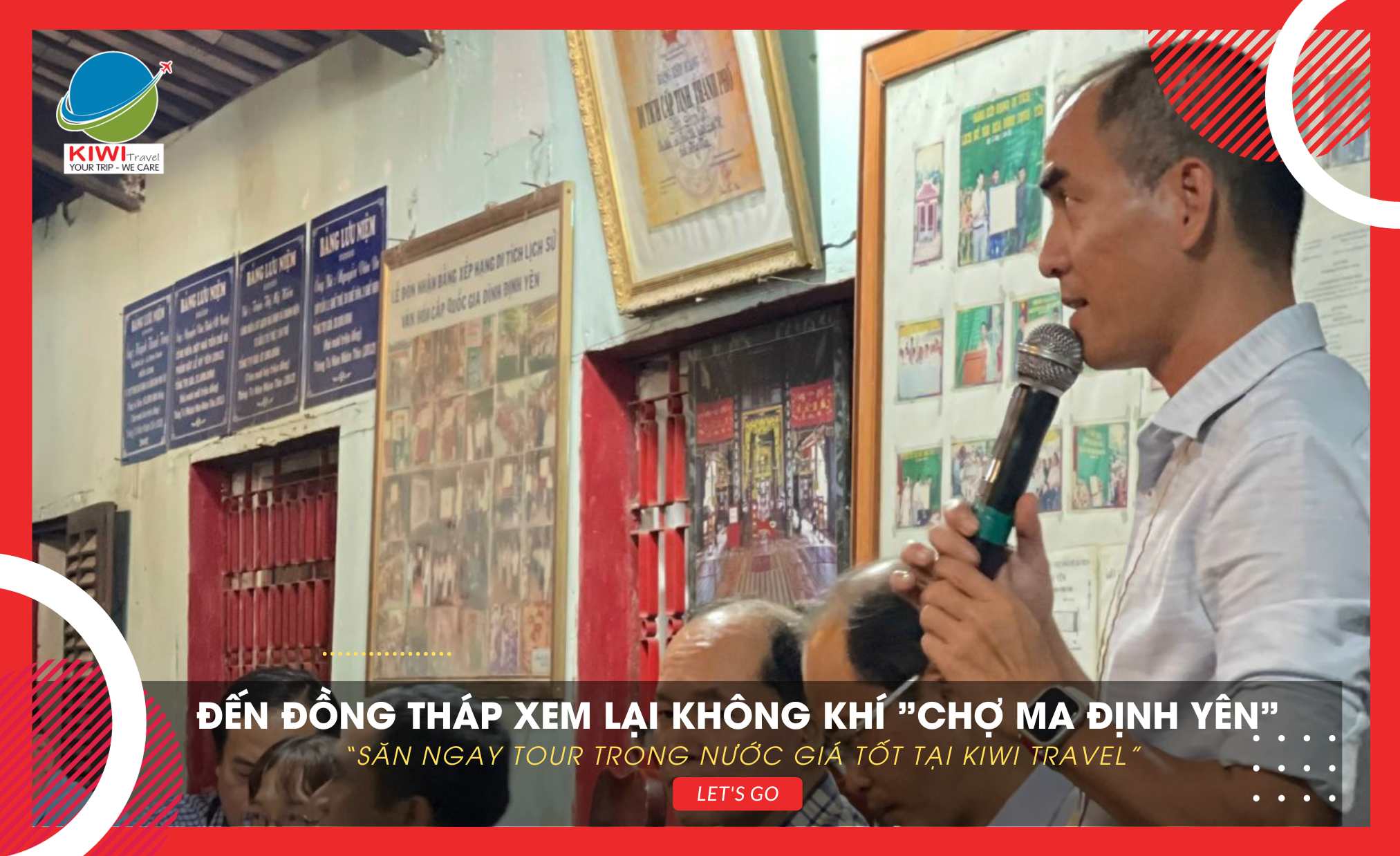 Đến Đồng Tháp xem lại không khí ''chợ ma Định Yên''