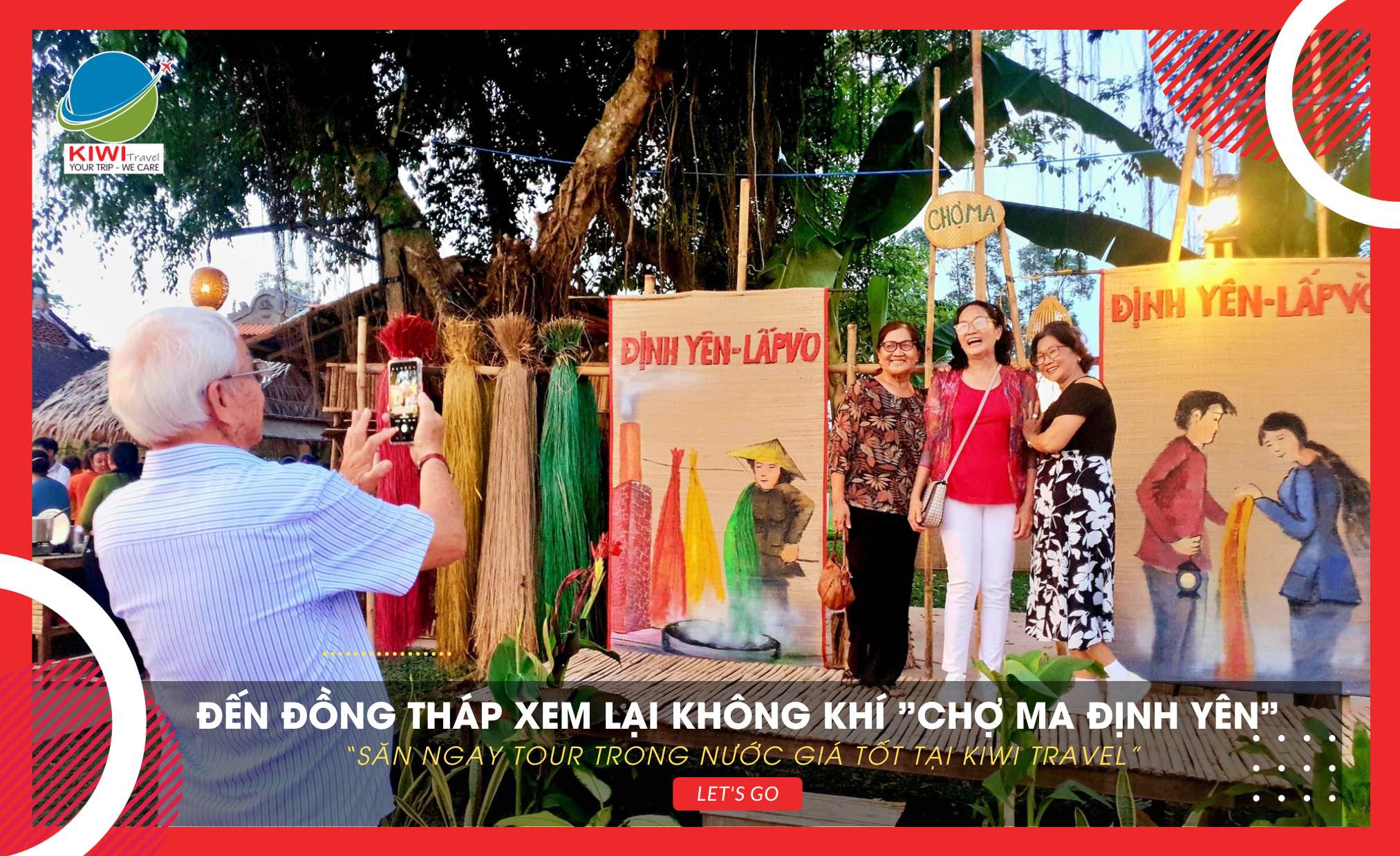 Đến Đồng Tháp xem lại không khí ''chợ ma Định Yên''