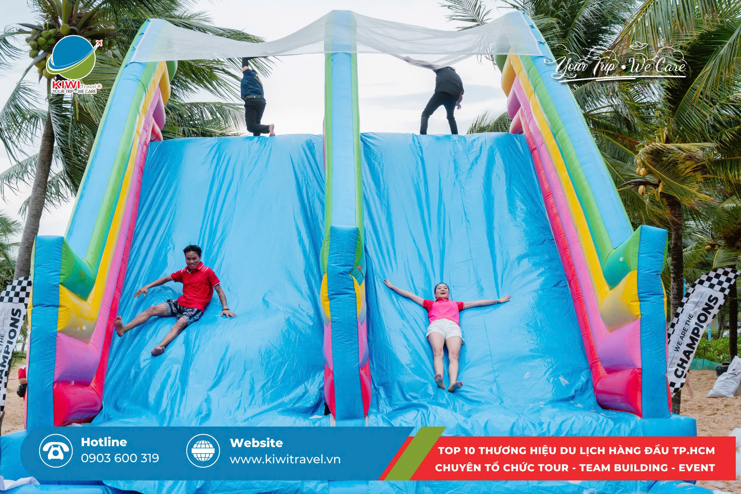 KIWI TRAVEL - TEAMBUILDING - TEAM BUILDING