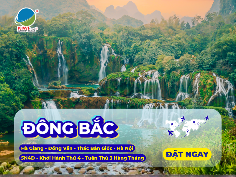 Hà Nội - Hà Giang - Đồng Văn - Cao Bằng - Ba Bể - 5N4Đ - Khởi hành thứ 4 tuần thứ 3 hàng tháng 
