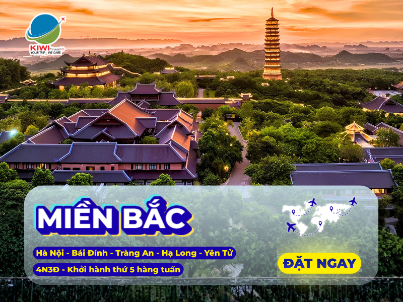 Hà Nội - Bái Đính - Tràng An - Hạ Long - Yên Tử - 4N3Đ - Khởi hành thứ 5 hàng tuần